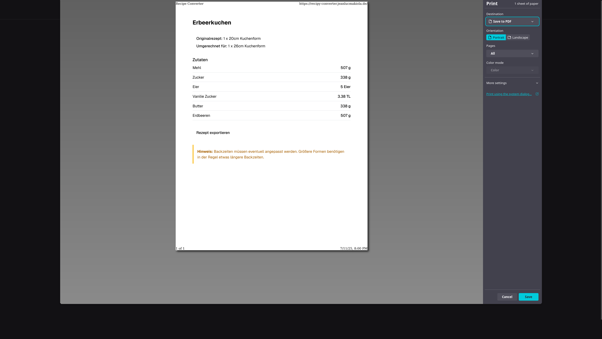 Recipe Converter Thumbnail 3